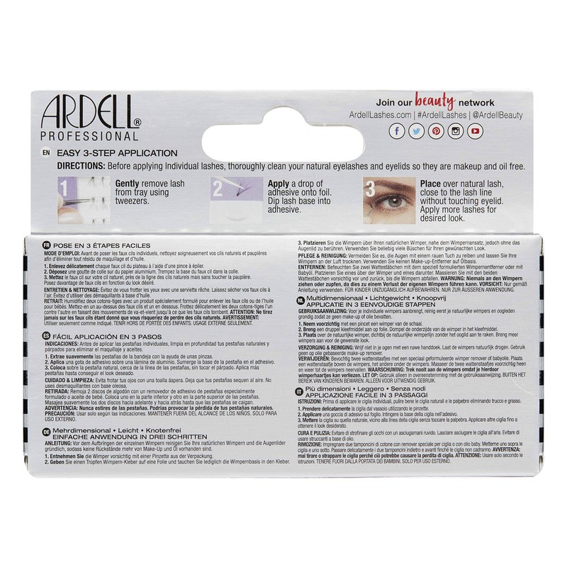 3D Faux Mink Individuals Long