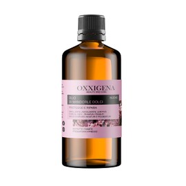 Oxxigena - 100% Pure and Natural Sweet Almond Oil 1L Pack Cold Pressed Ideal for Body Massage, Moisturizer and Cleanser for Dry Skin and Frizzy Hair