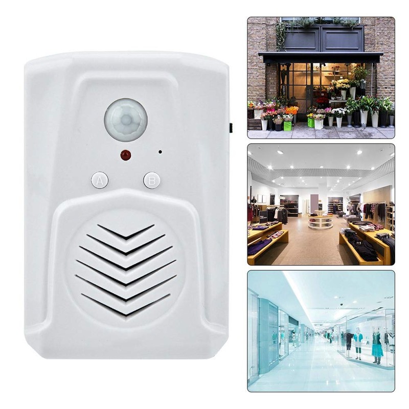 Sonew USB Doorbells Infrared Induction Doorbell Motion Sensor Alarm MP3