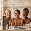 4 Pack Dual-Ended Microblading Eyebrow Pen With Ultra Fine Brush