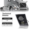 TINWID1919 LED Fog Light Lamp Replacement for 2003-2017 Volvo VNL/VN