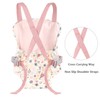 GAGAKU Doll Carrier Soft Cotton Front and Back Carrying with