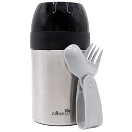 ZOLLNER24 Stainless Steel Thermal Container 400 ml BPA Free Includes Cutlery