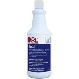 Total Bowl and Bathroom Cleaner, Non-Acid Formula, Thickened Base, Lime Scale and Rust Remover (6)