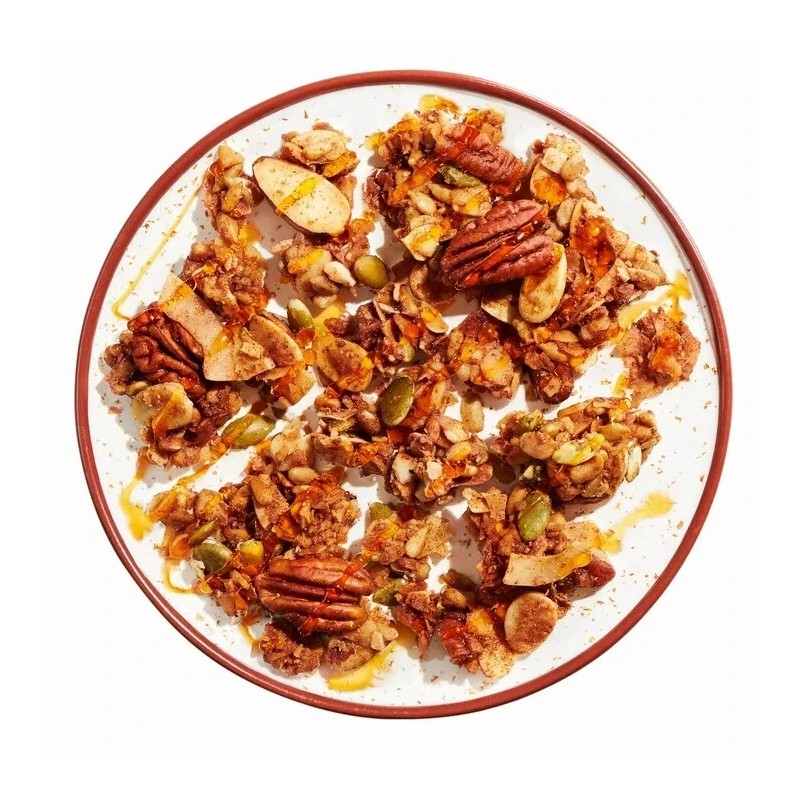 NuTrail Low Carb Keto Nut Granola Cinnamon Pecan 22 oz