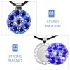 Yardwe Golf Ball Marker Golf Hat Clip Necklace Golf Marker