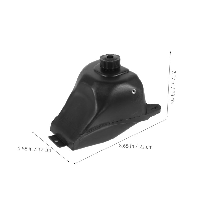 FUNOMOCYA Plastic Gas Tank for Mini Bike Dirt Bike Tank
