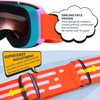 LOEO Kids Ski Goggle, Snow Ski Goggles for Kids Youth