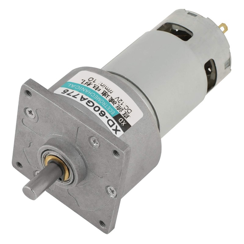 DC12V / 24V 35W Mini DC Gear Motor Metal Speed