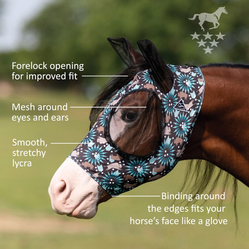 Professional's Choice Comfort-Fit Fly Mask