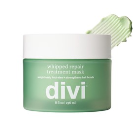 Divi Whipped Repair Hair Treatment Mask – Deep Conditioning Hair Mask for Dry, Damaged, and Color-Treated Hair - 8 Fl Oz