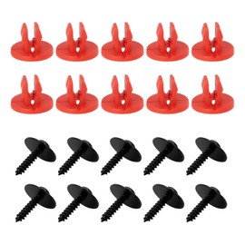 20PCS Undertray Cover Clips and Fasteners for Ford Focus MK2 MK3 Mondeo MK3 MK4 – Engine Bottom Shield Guard Retainer Screw Set – Vehicle Subassembly Panel Fixing Kit
