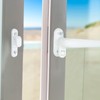 PATIKIL Aluminum Alloy Window Handle, Casement Window Lock Internal and