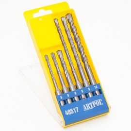 SDS Plus Concrete Drill Bit Set 5 mm 6 mm 8 mm Length 110 mm 6 mm 8 mm 10 mm (Length 160 mm) Masonry
