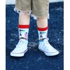 Jefferies Socks Boys Dinosaur Pirate Robot Alien Zombie Pattern Crew