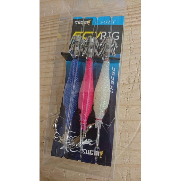 Sugoi Ready tataki fishing line, EGI RIG 04, complete with