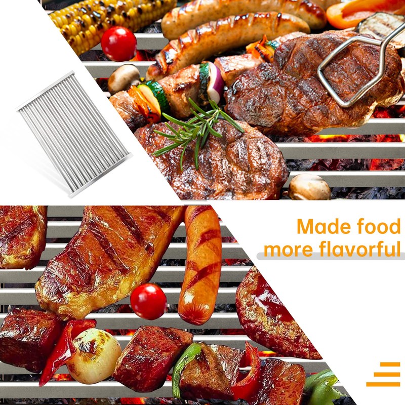17.5 Inch Stainless Steel Cooking Grid Grates for Weber Spirit