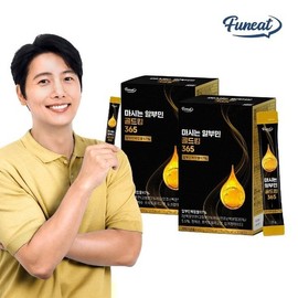 퍼니트 마시는 알부민 골드킹 365 30포 x 2박스 (총 60포) Furnit Drinking Albumin Gold King 365 30 Packs x 2 Boxes (Total 60 Packs)