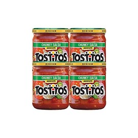 Tostitos, Medium Chunky Salsa, 15.5 Ounce (Pack of 4)
