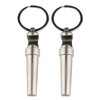munkees 2 x key ring corkscrew bottle opener, double pack,