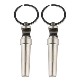 munkees 2 x key ring corkscrew bottle opener, double pack, 34599