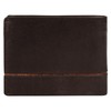 bruno banani Genuine Leather Men's Wallet - 022003, brown, rfid