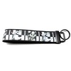 Jack Skellington, Sally & Zero Black White Nightmare Christmas Keyfob