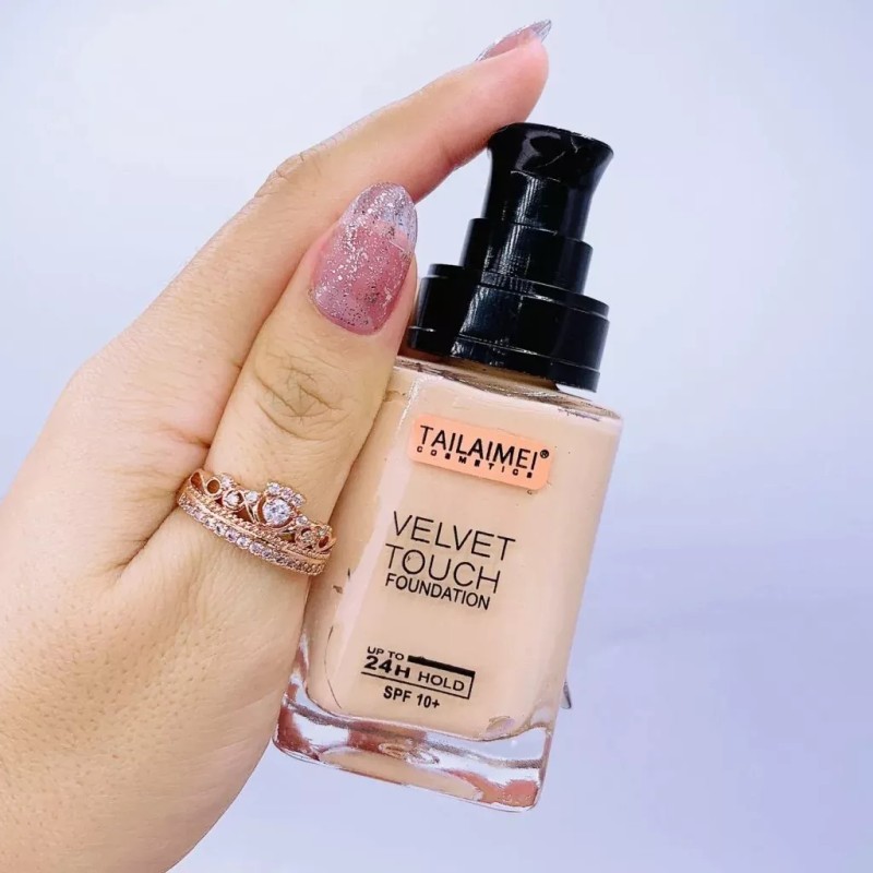 Tailaimei 12pz Base De Maquillaje Liquido Tailaimei Spf10 24h Mayoreo