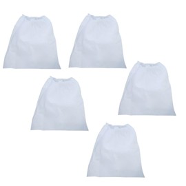 Lurrose 5pcs Nails Dust Collector Bags Non- Woven Nail Art Dust Suction Collector Pouches Replacement Bags for Nail Salon