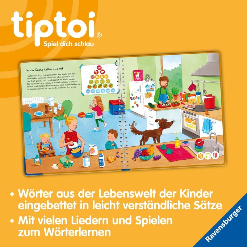 Ravensburger tiptoi® Book My Animals Word Book: Our Own +