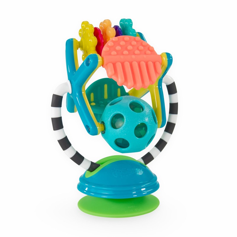 Sassy Teethe & Twirl Sensation Station 2-in-1 Suction Cup High