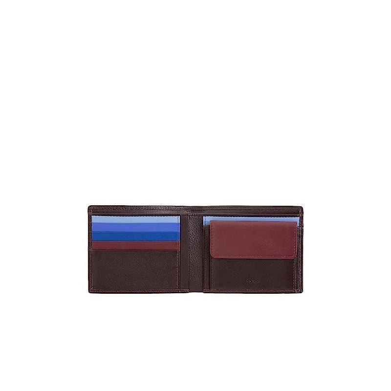 Colorful - Itaca, Dark Burgundy, rfid wallet