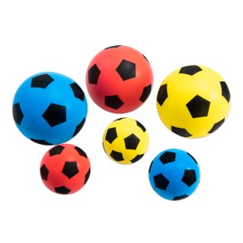 Betzold Sports Soft Balls Set of 3 Soft Football Foam Ball Children's Ball