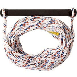 HO Universal Rope & Handle Package - White - One Piece 75' Handle and line Package - Excellent Durability