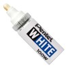 Marcador Permanente Pentel 100W de punta ancha blanco x unidad
