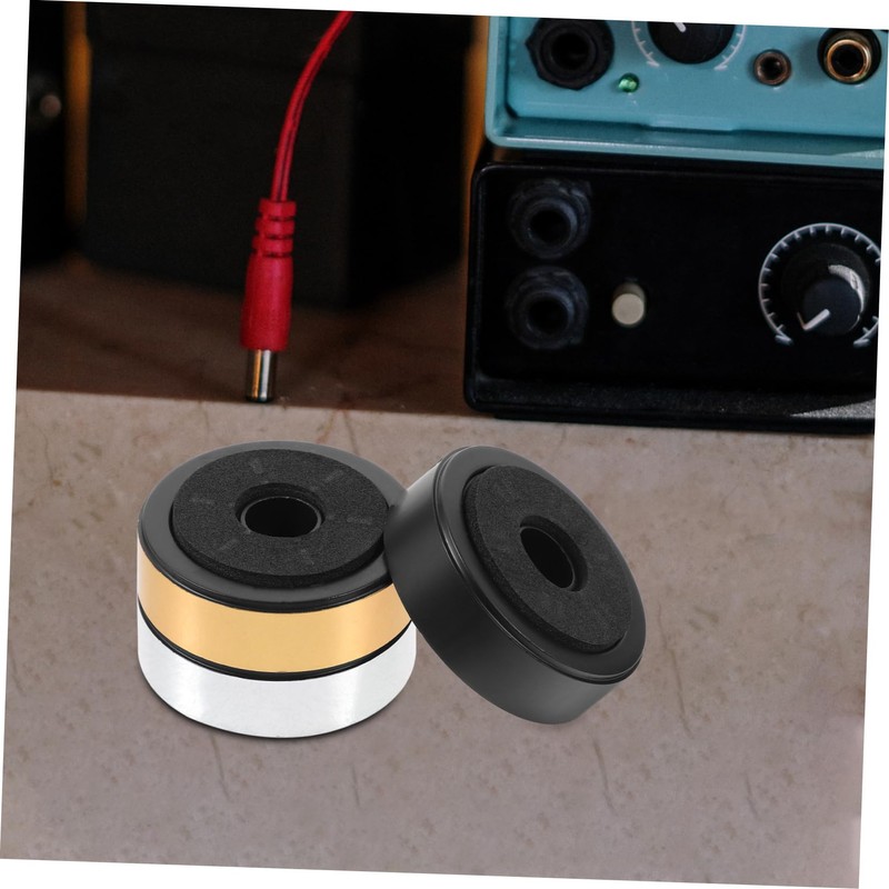 Gadpiparty 12pcs Speaker Isolation Feet Pads Vibration Absorber for Amplifiers