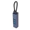 USB to Ethernet Adapter 4 Ports 100Mbps 5Gbps Aluminium Alloy