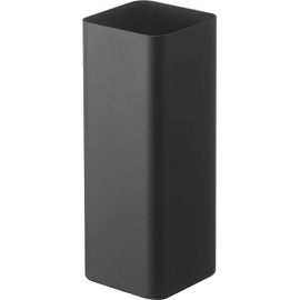 Yamazaki 5448 Magnetic Handy Wiper Holder, Black, Approx. W 2.5 x D 2.5 x H 6.3 inches (6.3 x 6.3 x 16 cm), Tower, Floating Storage, Easy Installation