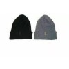 Bula Unisex Wool Blend Beanie Hat Pack-2 - Black/Grey