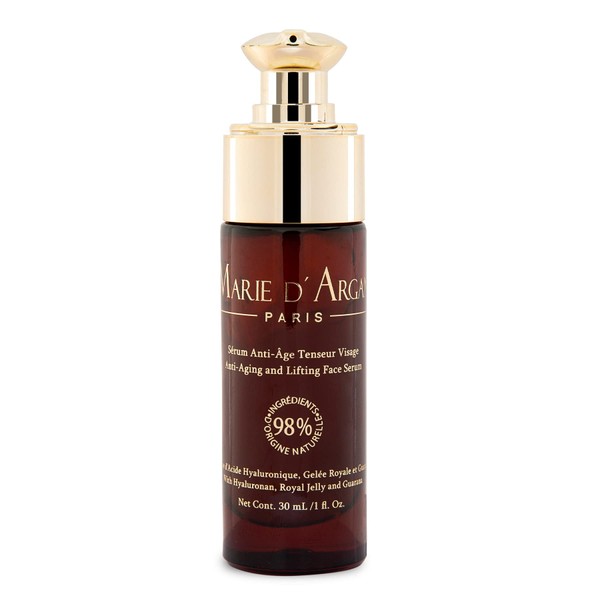 Sérum Tensor Antiedad para Rostro Marie d'Argan, con Jalea Real