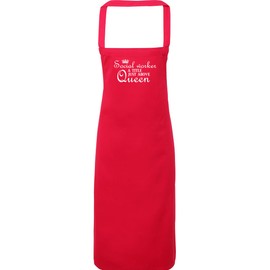Hippowarehouse social worker, a title just above queen Apron kitchen cooking painting DIY onesize adult