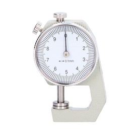 Ongwan Thickness Gauge Thickness Gauge Dial 0-10mm Thickness Gauge for Leather Thickness Measurement Paper Pipe Board