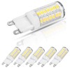 JERYJO G9 led Light Bulb,5w Replacement for 40w Halogen G9
