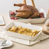 HOMBENE Casserole Dish with Roasting Racks, 3 QT Baking Dish