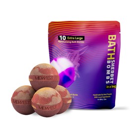 Fall Apples Luxury Bath Bombs -Set of 10 - Extra Large - 4.5oz