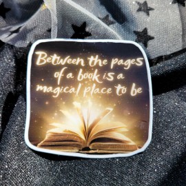 Moonlight Jade Art Book Lover Reader Sticker Pack ~4 Book Themed Premium Vinyl Stickers Waterproof