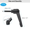 sourcing map 4pcs Clamping Lever Adjustable Handle Set Metric M5