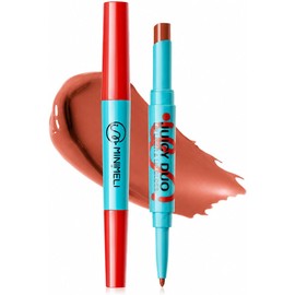 Minimeli Delineador y Brillo Labial 2 en 1, Textura Ligera y No Pegajosa, Efecto Juicy Gloss y Hidratante 1.7g (01)