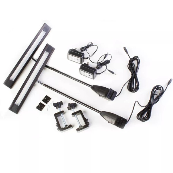 LEDUPDATES 2x Bright Trade Show LED Light for Exhibit backdrop
