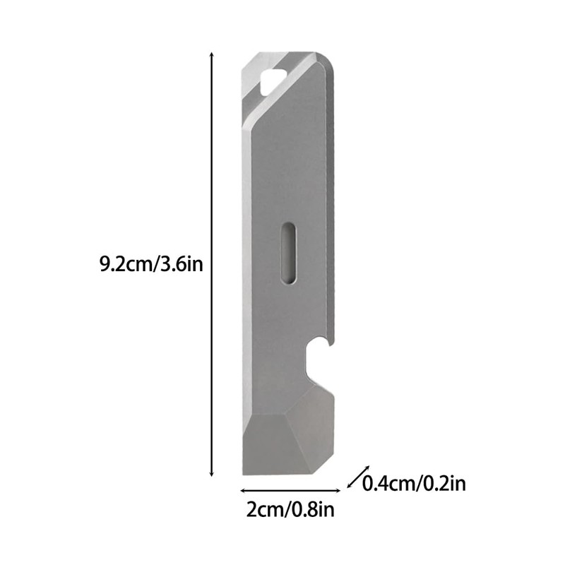 Pry Bar Titanium EDC Pry Bar Pry Bar with Bottle